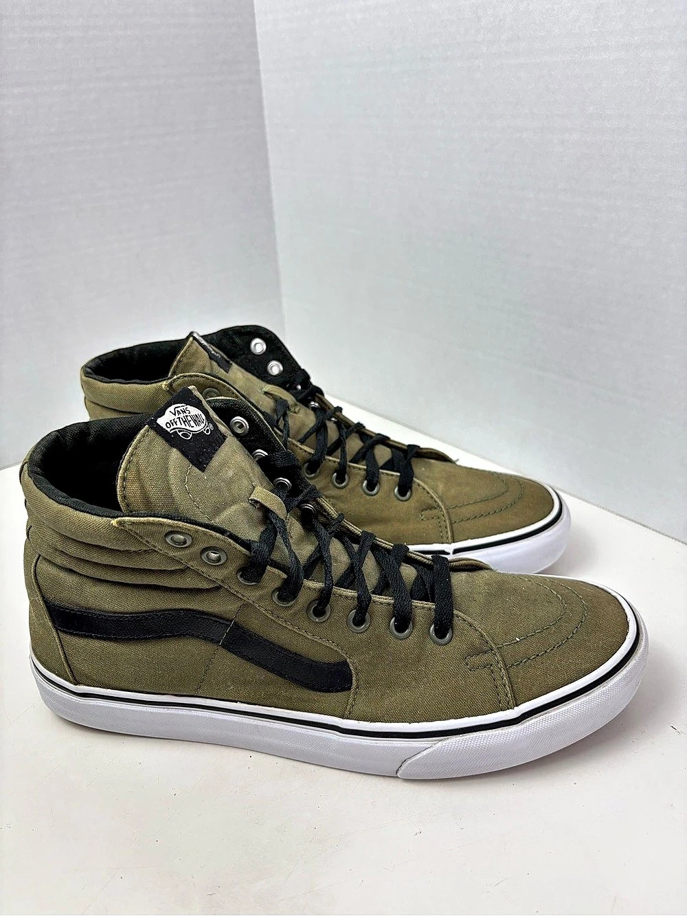 Vans Sk8-Hi Sneakers Green & Black US 10.5 D